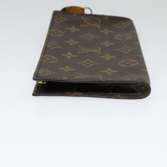 LOUIS VUITTON Monogram Bucket GM Accessory Pouch LV Auth th6063 - Picture 3 of 16